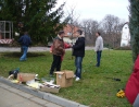 prosinec 2007 - Zdobení vánočního stromu