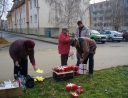 prosinec 2007 - Zdobení vánočního stromu