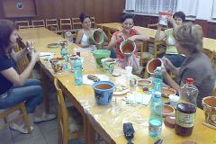 Tvůrčí večer pro maminky 20.6.2008