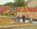 září 2008 - Výstavba obecních bytů