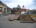 listopad 2008 - Rekonstrukce návsi u Renty