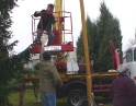 listopad 2008 - Zdobení vánočního stromu