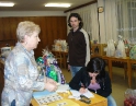 leden 2009 - Chystání tomboly na Obecní ples