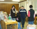 leden 2009 - Chystání tomboly na Obecní ples