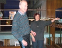 leden 2009 - Chystání tomboly na Obecní ples