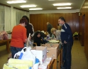 leden 2009 - Chystání tomboly na Obecní ples