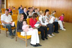Vítání občánků  a svatební obřad 18.4.2009