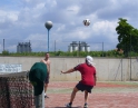 červenec 2009 - Sportování na kurtech