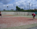 červenec 2009 - Sportování na kurtech