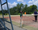 červenec 2009 - Sportování na kurtech