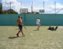 červenec 2009 - Sportování na kurtech