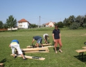 srpen 2009 - Paroháči na školním hřišti