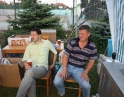 srpen 2009 - Paroháči na školním hřišti