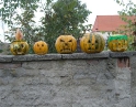 říjen 2009 - Výtvory z dýní v MŠ Hodonice