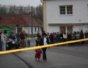 listopad 2009 - Martinské hody, stavění máji