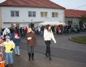 listopad 2009 - Martinské hody, stavění máji