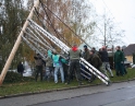 listopad 2009 - Martinské hody, stavění máji