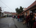 listopad 2009 - Martinské hody, stavění máji