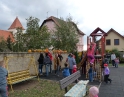 říjen 2011 - Táborák s dýněmi v MŠ