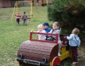 říjen 2011 - Táborák s dýněmi v MŠ
