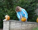 říjen 2011 - Táborák s dýněmi v MŠ
