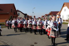 Martinské hody, sobotní průvod obcemi 12.11.2011