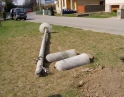 duben 2012 - Oprava veřejného osvětlení