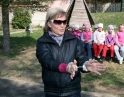 duben 2012 - Návštěva Policie ČR v MŠ Hodonice