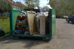 Sběr velkoobjemového odpadu 21.4.2012