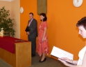 květen 2012 - Svatební obřad