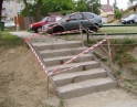 červen 2012 - Oprava schodů