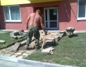 červenec 2012 - Rekonstrukce chodníků