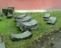 červenec 2012 - Rekonstrukce chodníků