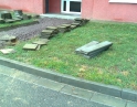 červenec 2012 - Rekonstrukce chodníků