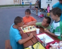 srpen 2012 - Podvečer plný her