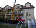 srpen 2012 - Zastřešení balkonů