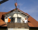 srpen 2012 - Zastřešení balkonů