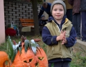 říjen 2012 - Táborák s dýňovými strašidýlky