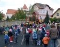 říjen 2012 - Táborák s dýňovými strašidýlky