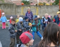 říjen 2012 - Táborák s dýňovými strašidýlky