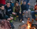říjen 2012 - Táborák s dýňovými strašidýlky