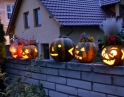 říjen 2012 - Táborák s dýňovými strašidýlky