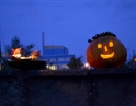 říjen 2012 - Táborák s dýňovými strašidýlky