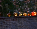 říjen 2012 - Táborák s dýňovými strašidýlky
