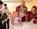 listopad 2012 - Svatební obřad