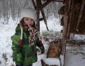 prosinec 2012 - Společné krmení zvěře