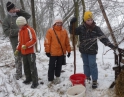 prosinec 2012 - Společné krmení zvěře