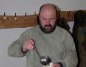 prosinec 2012 - Společné krmení zvěře