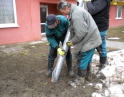 únor 2013 - Nové osvětlení na ul. Obecní