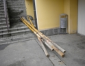 únor 2013 - Nové osvětlení na ul. Obecní